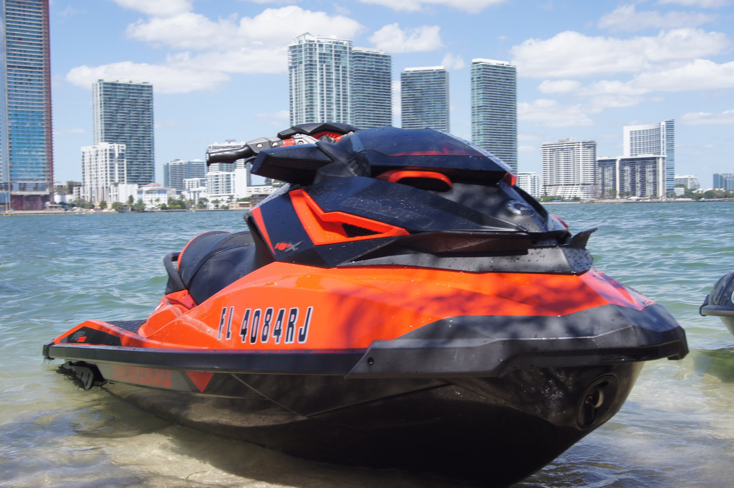 Illustrative personal watercraft service photography — South Florida Service Areas